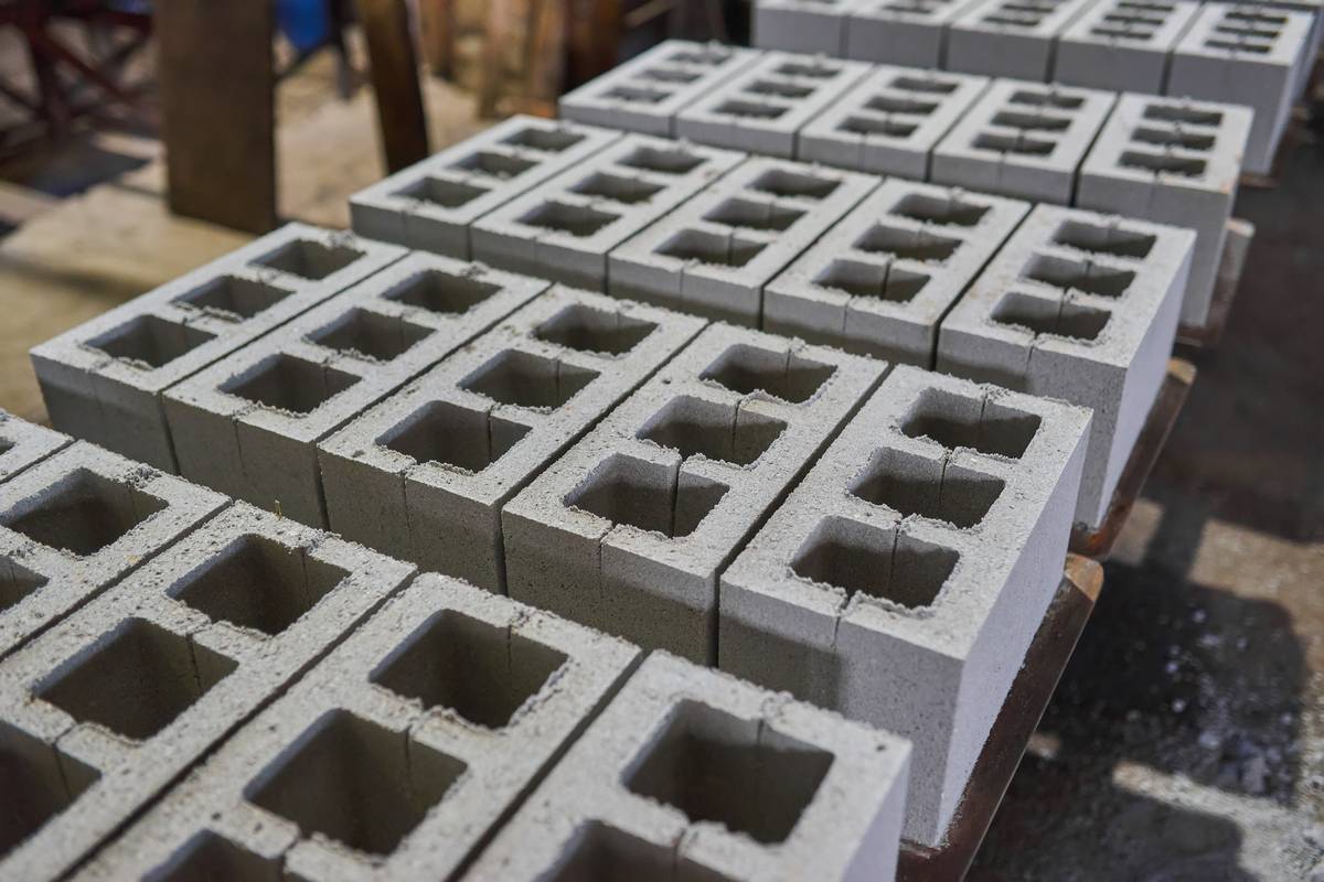 Tipos de blocos de concreto